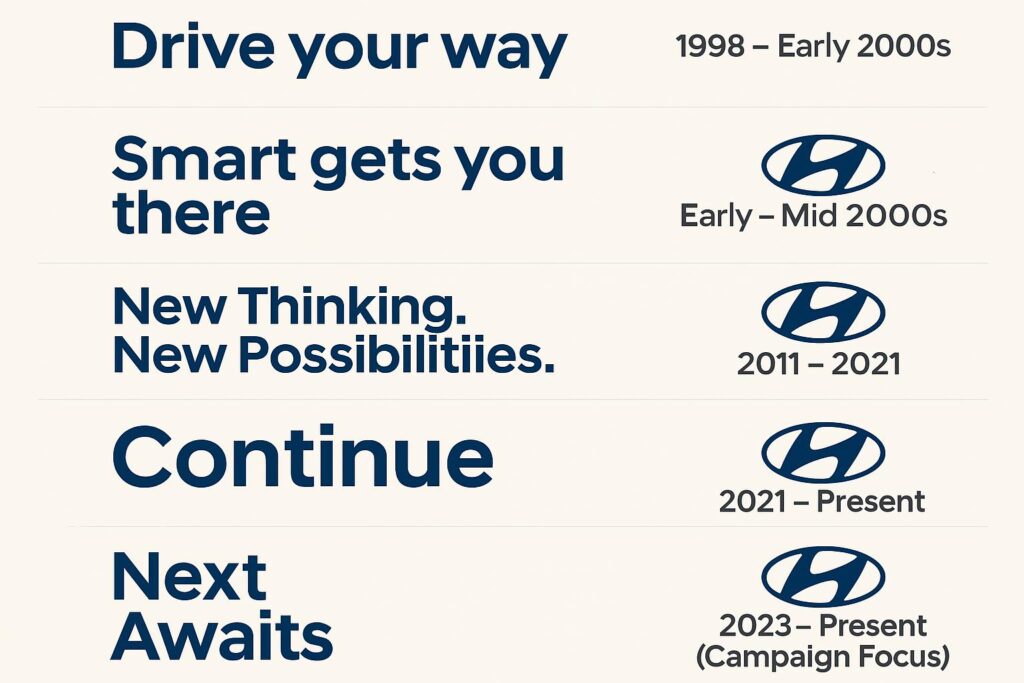 Hyundai Brand Slogans